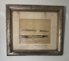 Arms Palace Horse Car Company RARE Antique Train Rail Photo AD Display ~19x22” picture