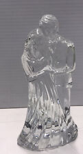 Waterford Crystal Bride & Groom Marriage Lead Crystal Wedding Gift 7” Couple picture