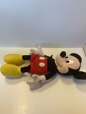Vintage Disney Parks Mickey Mouse 12” Plush Stuffed Toy picture