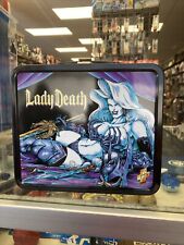 Vintage Chaos Comics Lady Death - Metal Lunchbox Dynamic Forces 2000  picture