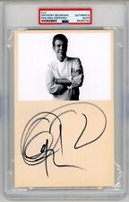 Anthony Bourdain ~ Signed Autographed Les Halles Celebrity Chef~ PSA DNA Encased picture