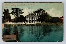 New Orleans LA-Louisianna, Colonial Residence, Bayou St. John, Vintage Postcard picture