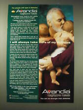 2001 GlaxoSmithKline Avandia Ad - I will always take care of my diabetes picture