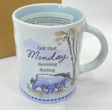 Disney World Eeyore Got That Monday Morning Feeling 14oz Coffee Mug Ceramic Cup picture