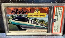 Bob Gurr Autograph Walt Disney Monorail Creator PSA DNA Signed Walt Disney Card picture
