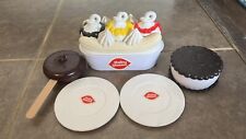 Vintage Dairy Queen DQ Banana Split Ice Cream Sundae Play Fake Food Pretend lot picture
