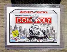 2017 TOPPS GPK TRUMPOCRACY DONOPOLY NO.103 WACKY PACKAGES WITH TOP LOADER picture
