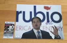 Marco Rubio Senator FL 2016 President Autograph Signed 11x14 Photo #1 JSA COA picture