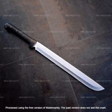 Handmade D2 Steel Sword Custom Hunting Sword Machete Knife With Sheath picture