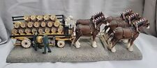 1998 Anheuser-Busch The Clydesdale Collection Figurine- Five Horse Hitch CLYD10 picture