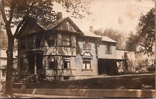 Burlington VT Vermont 1912 House Home Residence RPPC Real Photo Postcard picture