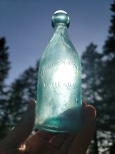 1870s Philadelphia Pennsylvania Soda Bottle☆Antique Dyottville Glass Works Soda picture