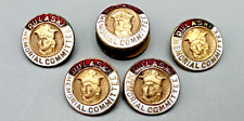 VINTAGE ENAMELED POLISH SOLDIER PULASKI MEMORIAL COMMITTEE PINS - 5 - A287 picture