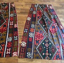 Vintage Set Of 4 Turkish Style Design Pinch Pleat Curtains  picture