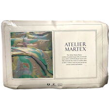 Vintage Martex King Sheet Set Eternity Abstract Colorful Pattern 200TC Cotton picture