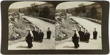 Palestine on the road to bethany.Bethany Route.Stereo Silver Photo.1901. picture