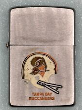 Vintage 1977 Tampa Bay Buccaneers Chrome Zippo Lighter picture