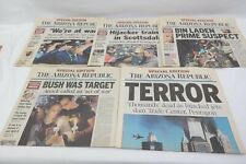 September 2001 The Arizona Republic September 12-16 9/11 Coverage  SN picture
