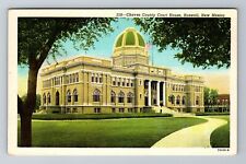 Roswell NM-New Mexico, Chaves County Court House, Antique Vintage Postcard picture