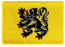 FLANDERS FLAG PATCH FLEMISH LION embroidered iron-on SOUVENIR BADGE BELGIUM new picture