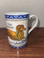 Vintage Dunoon Ming Shu Chinese Astrology Mug “The Sheep” - Made in Scotland picture