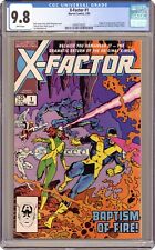 X-Factor 1D CGC 9.8 1986 4344010002 1st app. X-Factor picture