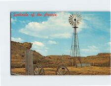 Postcard Windmill Sentinels of the Prairie Nebraska USA picture