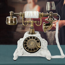 Vintage Rotary Telephone European Old Fashioned Handset Dial Phone Office Home picture