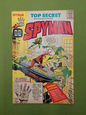 Top Secret Adventures Spyman #1  1966   1st Steranko art/early Neal Adams  (F427 picture
