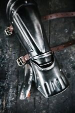 Medieval Blackened steel bracer from Berserk anime for Guts cosplay LOTR picture