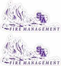StickerTalk Officially Licensed SFA Fire Management Stickers, 3 inches x 1.5 ... picture