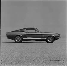 Motor Racing 1968 Ford Mustang Shelby GT500 Fastback test 1  6x4 OLD PHOTO picture