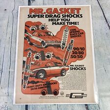 Vtg 1971 Print Ad Mr Gasket Super Drag Shocks Coil Spring Magazine Advertisement picture