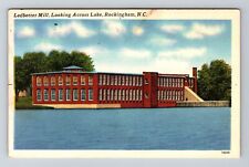 Rockingham NC-North Carolina, Ledbetter Mill Vintage Souvenir Postcard picture