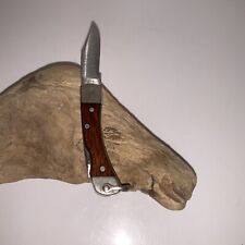Vintage Uncle Henry Schrade+ LB-1 Lockback Single Blade Mini Pocket Knife USA picture