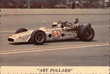 Auto Racing Art Pollard Dexter Press Inc. Chrome Postcard Vintage Post Card picture