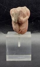Vintage Fertility Sculpture Figurine Rock Female Clear Base  picture