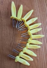 LOT OF 12 VINTAGE EAR OF CORN PICKS OR HOLDERS picture