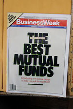 1986 Business Week Magazine Best Mutual Funds Irwin James Kodak Computervision picture