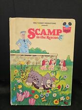 Disney's Wonderful World Of Reading: Scamp To The Rescue 1980 Fair Used Read picture