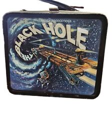 1979 “The Black Hole” Metal Embossed Lunchbox Walt Disney Productions Aladdin picture