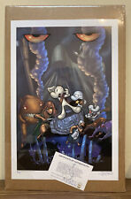 Bone Large Lithograph Print Signed Jeff Smith 81/300 Very Rare picture