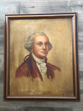 Antique Rare George Washington Oil Painting picture