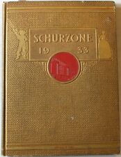 1933 Carl Schurz High School Yearbook Chicago Illinois Schurzone Feb 33 picture