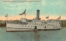 Vintage Postcard 1911 Steamer Newport News Norfolk and Washington Steamboat picture