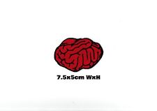 Human Brain Embroidered Patch Badge Sew/Iron On Transfer Jacket Jeans N-596 picture