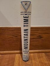 New Belgium Beer Mountain Time Premium Lager Tap Handle Bar Man Cave Mountains picture