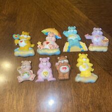 Vintage 1980s Care Bear Magnets Plastic Lot of 8 American Greetings picture