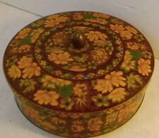 Vintage Daher Round Tin with Lid Made in England picture