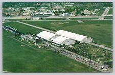 Aerial View Untied States Air Force Museum Dayton Ohio Vintage Postcard picture
